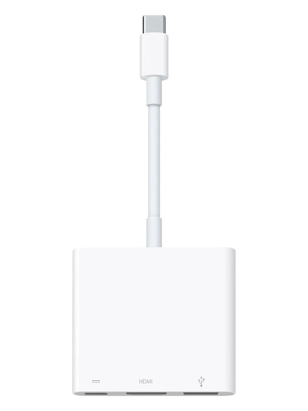 Apple USB-C Digital AV Multiport Adapter, HDMI 4K60 + USB-A + USB-C Charging
