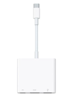 Apple USB-C Digital AV Multiport Adapter, HDMI 4K60 + USB-A + USB-C Charging