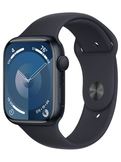 Apple Watch Series 9 GPS 45mm Midnight Aluminum Case with Midnight Sport Band M/L