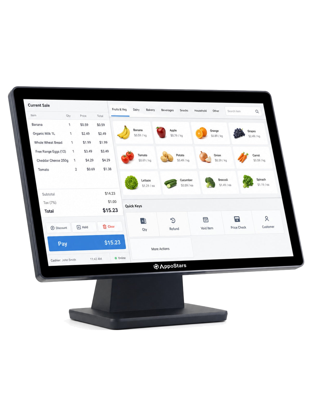 AppoStars AP-3069-G8 21.5" Touch POS System