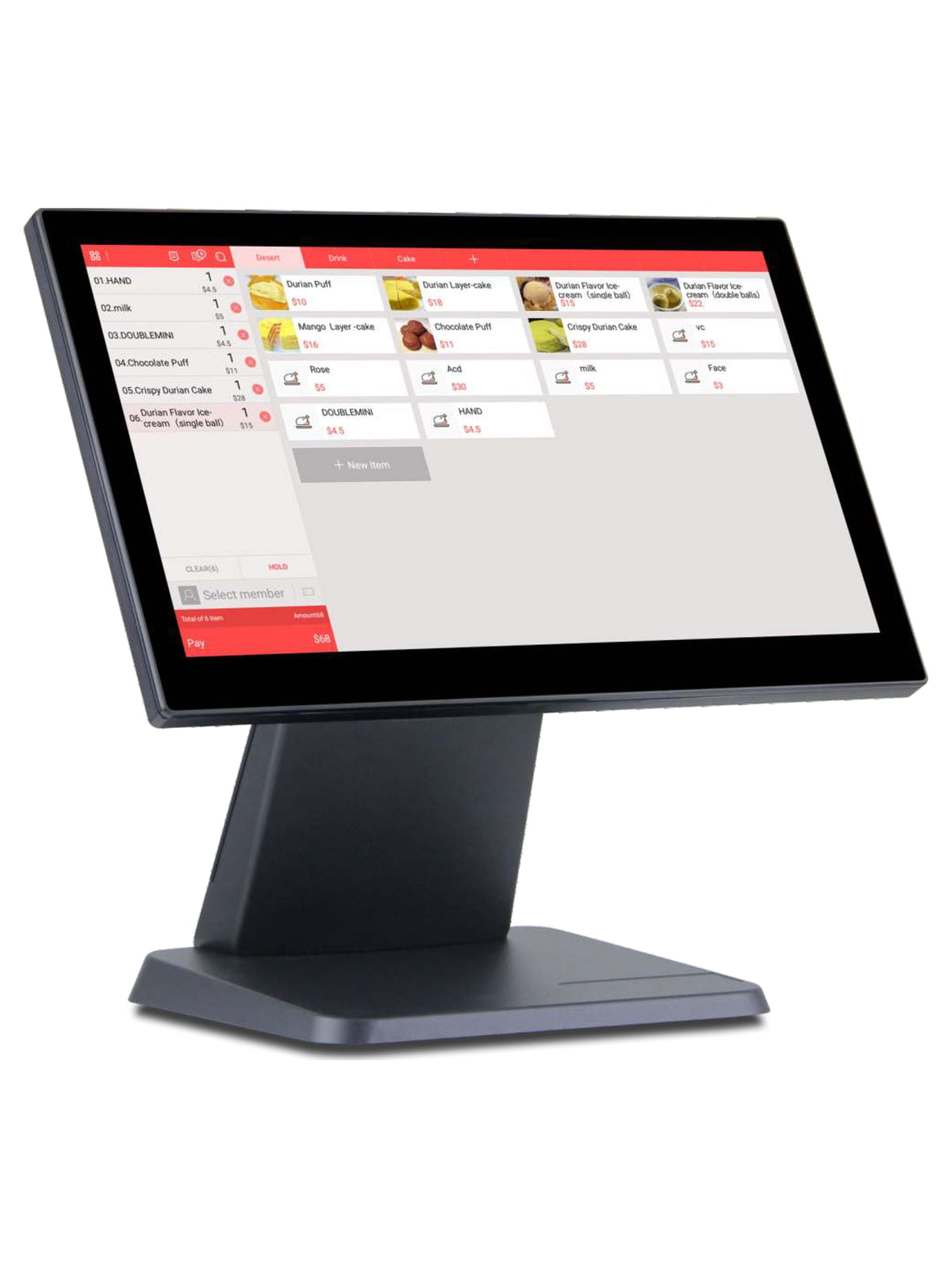 AppoStars AP-T3-G4 15.6" Touch POS System