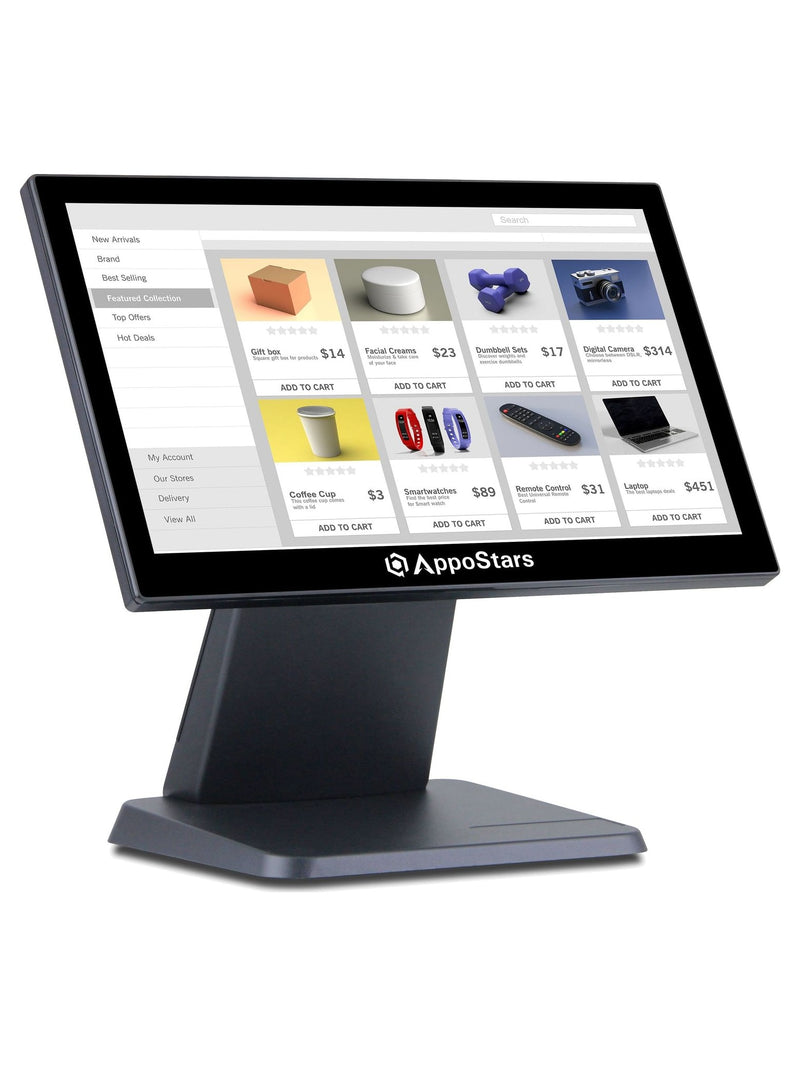 AppoStars AP-T3-G6.VFD 15.6" Touch POS System
