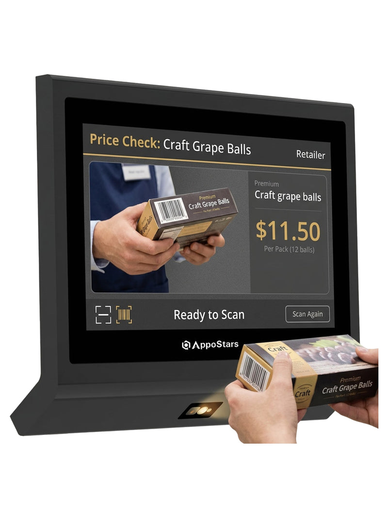 AppoStars AP-X4-I3 11.6" Touch Price Checker - view 2