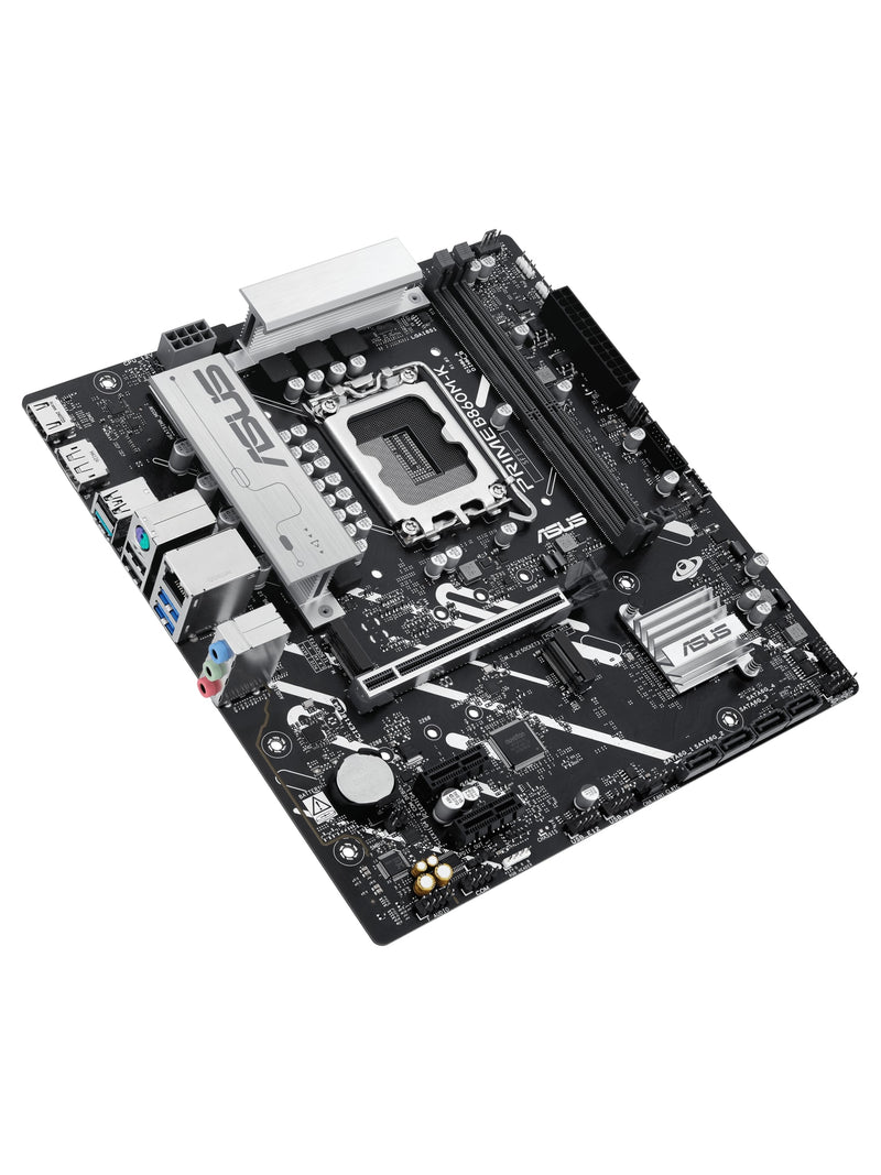 ASUS PRIME B860M-K M-ATX DDR5 Motherboard - view 3