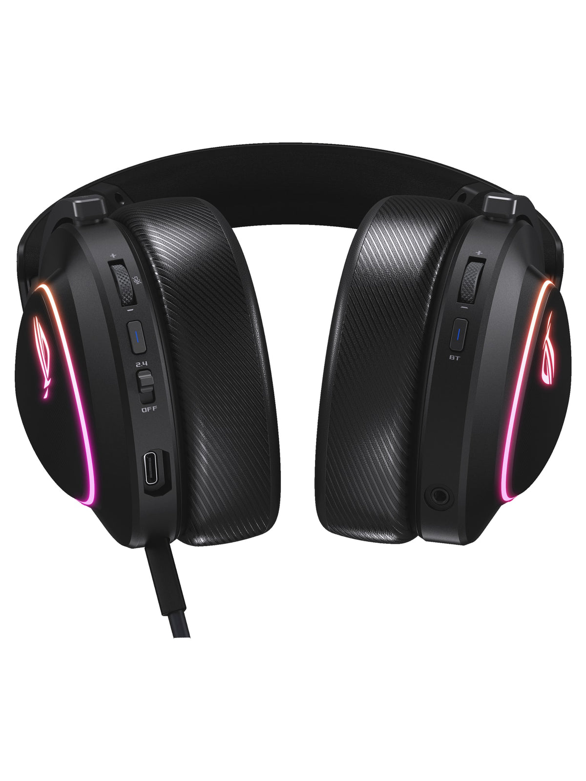 ASUS ROG Delta II Wireless Gaming Headset, Tri-Mode, 50 mm Drivers - view 3