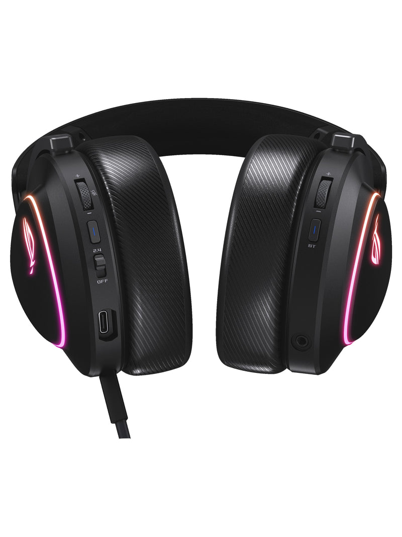 ASUS ROG Delta II Wireless Gaming Headset, Tri-Mode, 50 mm Drivers - view 3