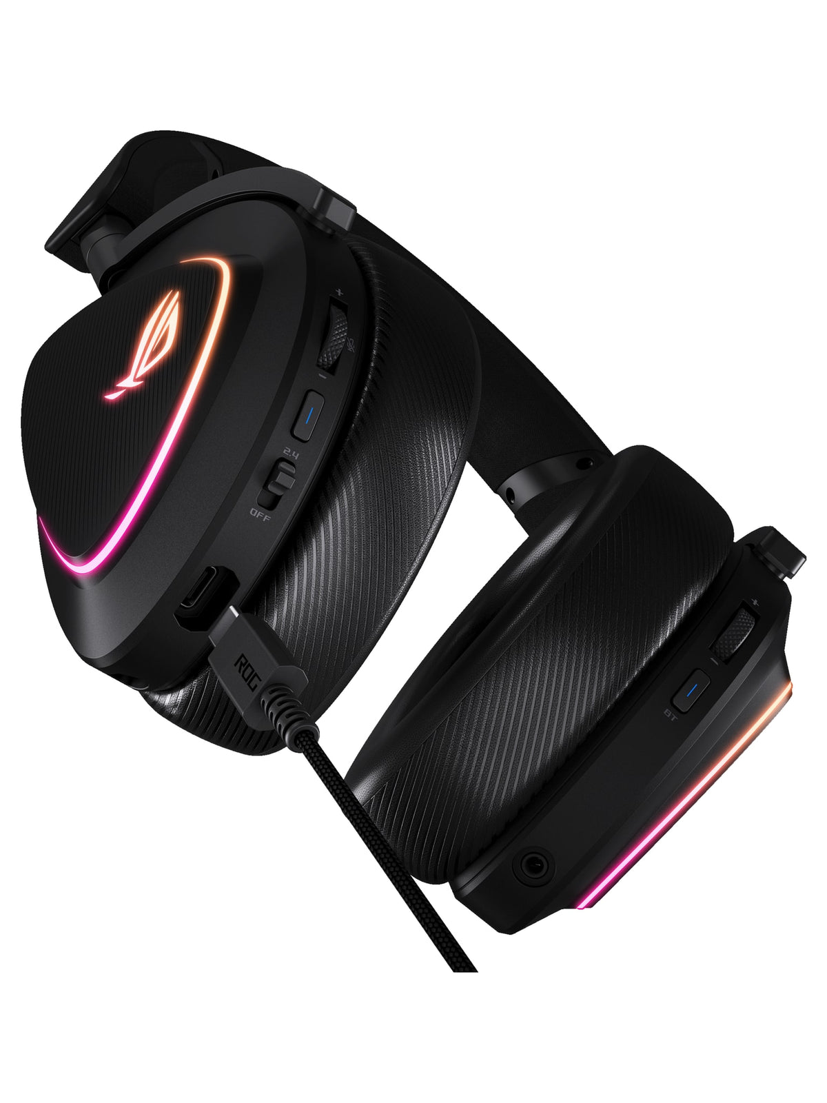 ASUS ROG Delta II Wireless Gaming Headset, Tri-Mode, 50 mm Drivers - view 4