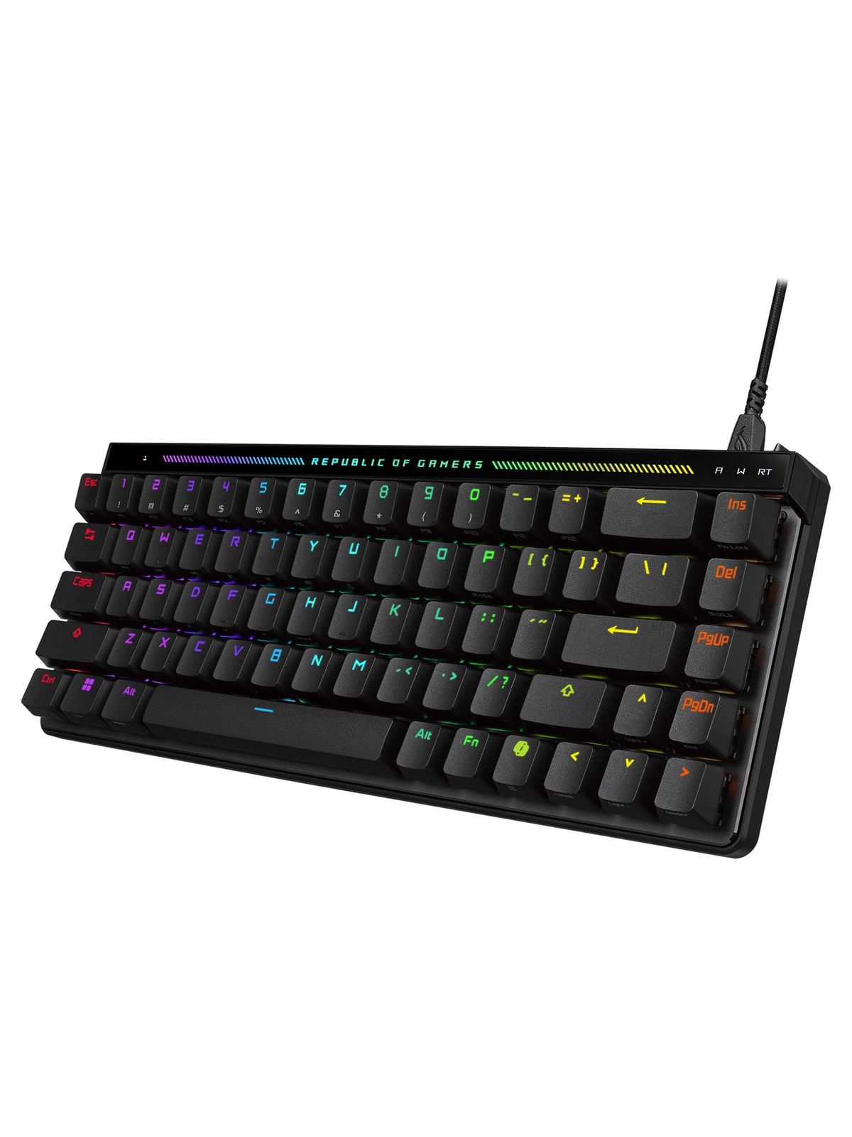 ASUS ROG Falchion Ace HFX 65% Magnetic Gaming Keyboard, Rapid Trigger, 8000 Hz - view 2