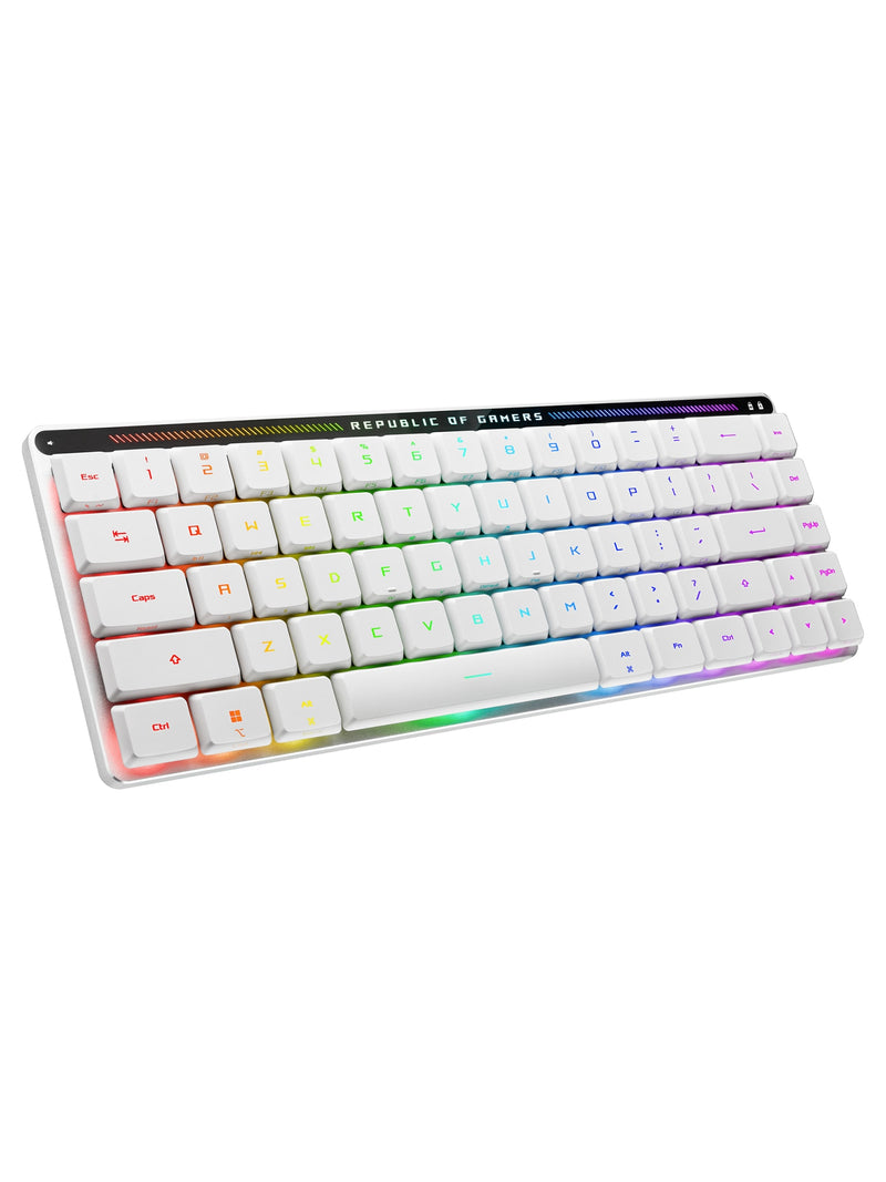ASUS ROG Falchion RX Low Profile 65% Wireless Gaming Keyboard, Tri-Mode - view 2