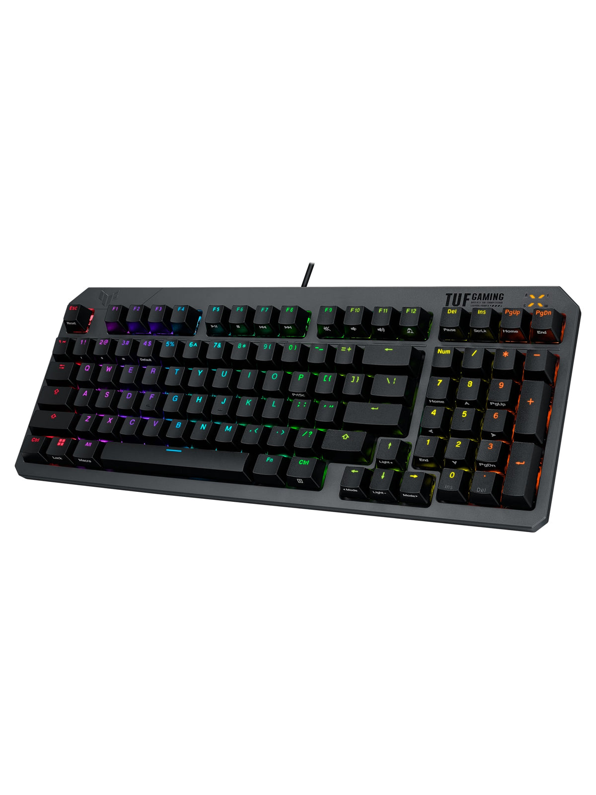 ASUS TUF Gaming K3 Gen II Optical-Mechanical Gaming Keyboard, IP57, RGB - view 2