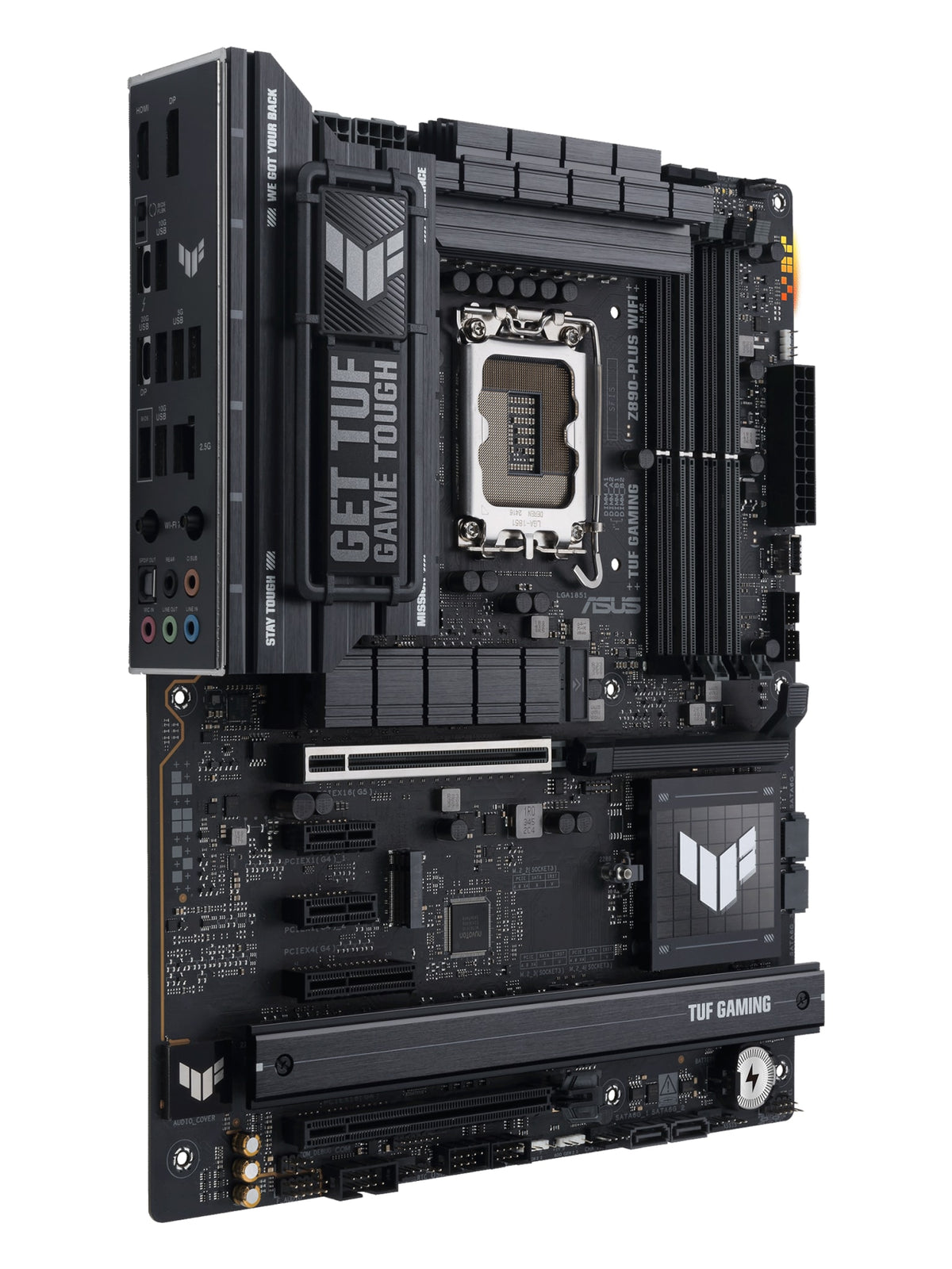 ASUS TUF GAMING Z890-PLUS WIFI ATX DDR5 Motherboard - view 2