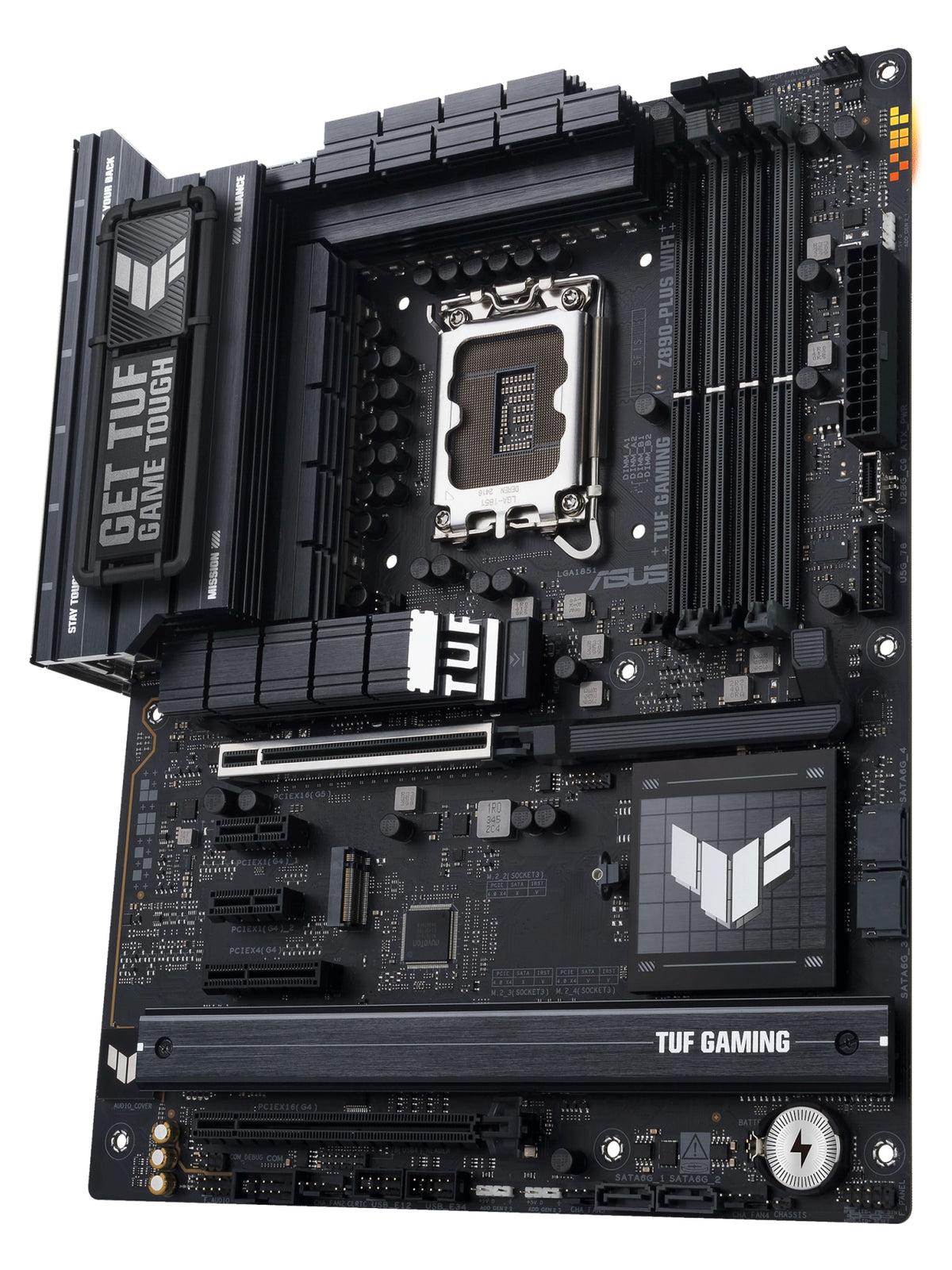 ASUS TUF GAMING Z890-PLUS WIFI ATX DDR5 Motherboard - view 4