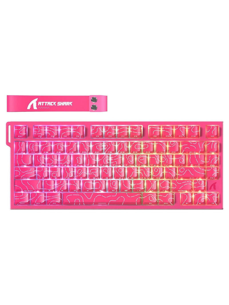 Attack Shark R82 HE - Pink Contours