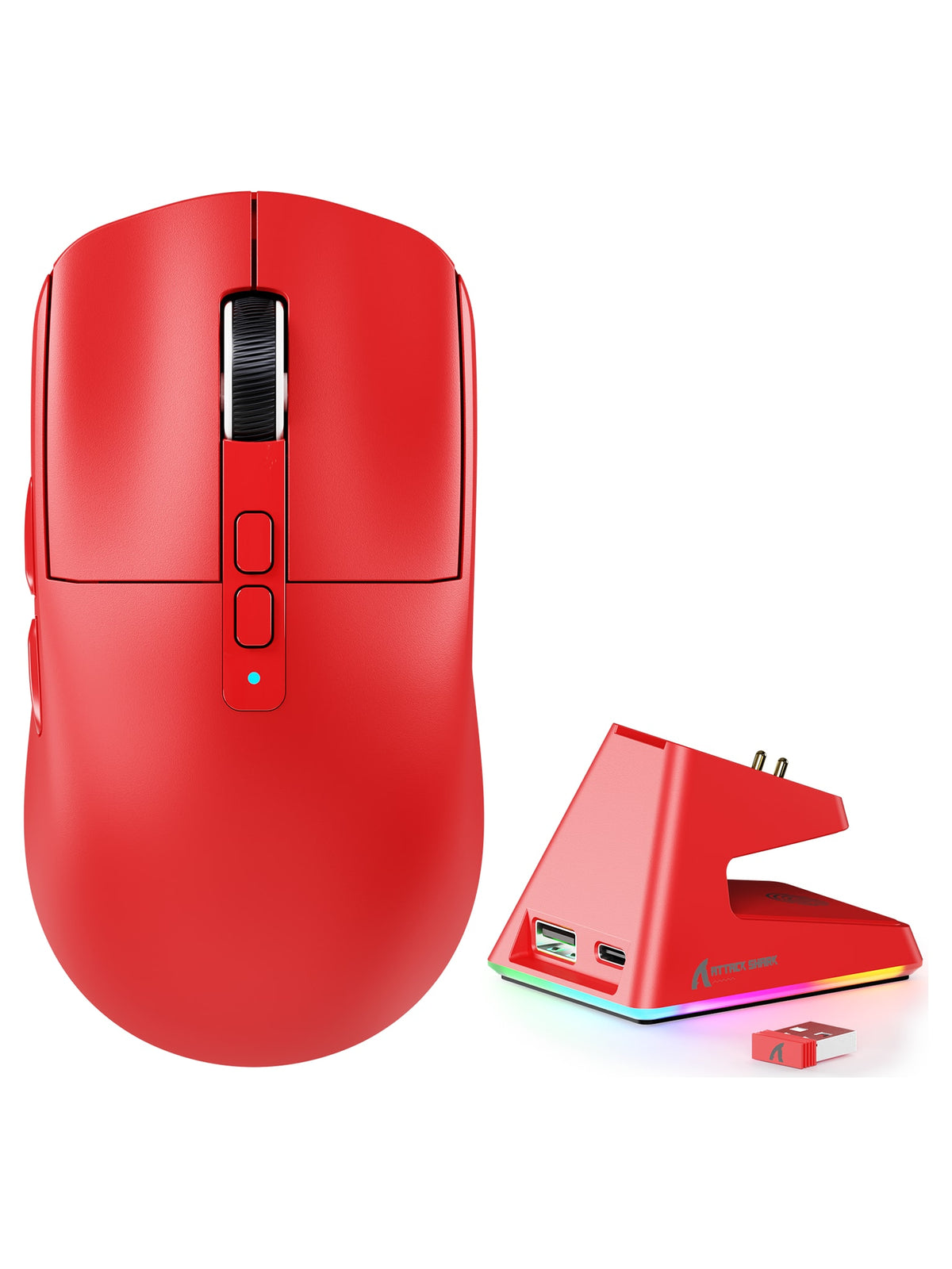 Attack Shark X6 - Red