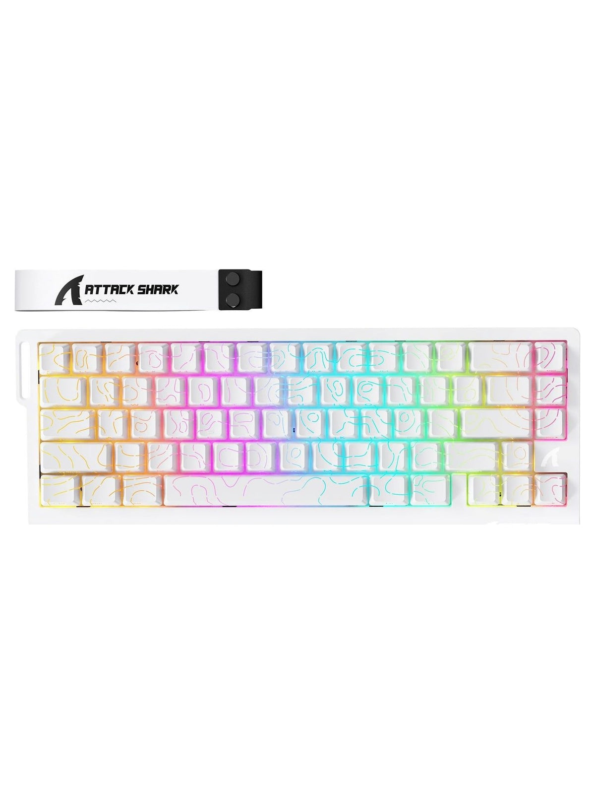 Attack Shark X68 PRO HE - White - view 2