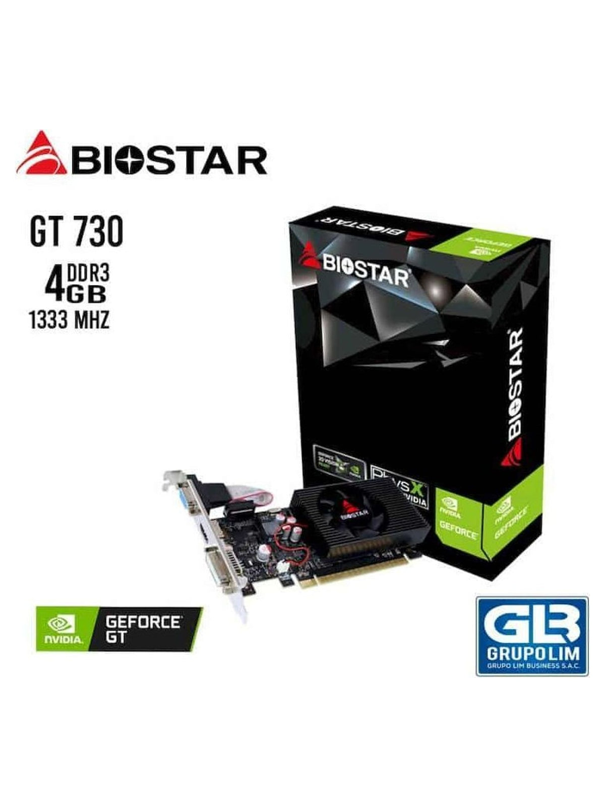 Biostar GeForce GT 730 4GB GDDR3 - view 2