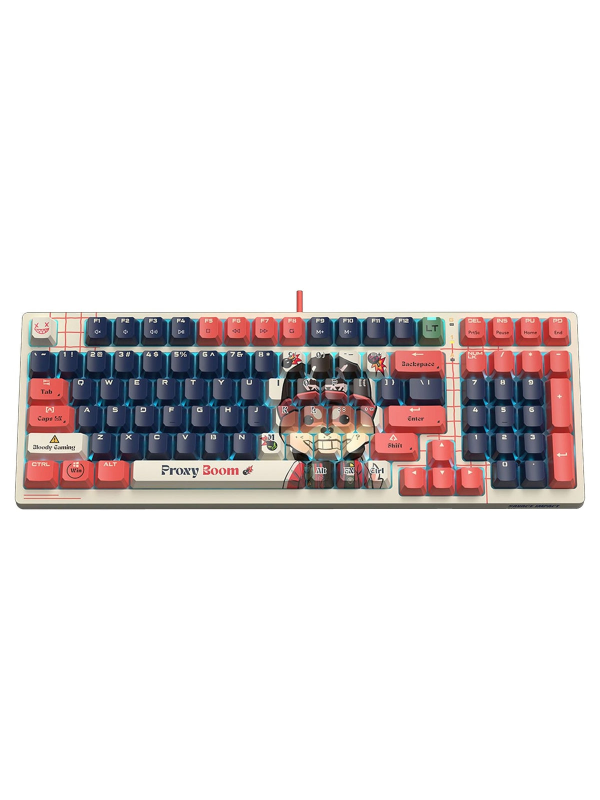 Bloody AT98 Alpha Optical Switch Keyboard - view 2
