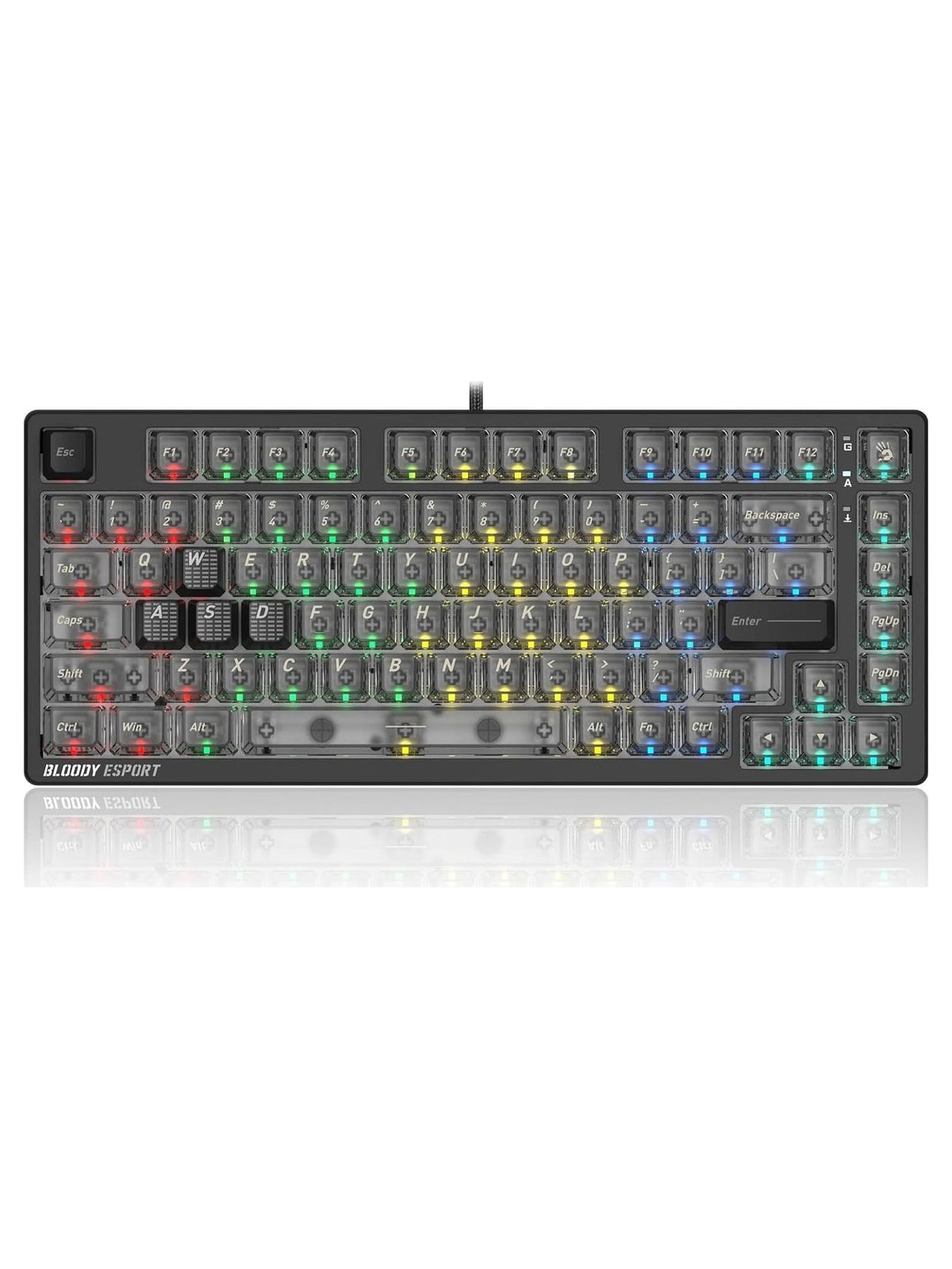 Bloody MS68 RGB Magnetic Switch Gaming Keyboard
