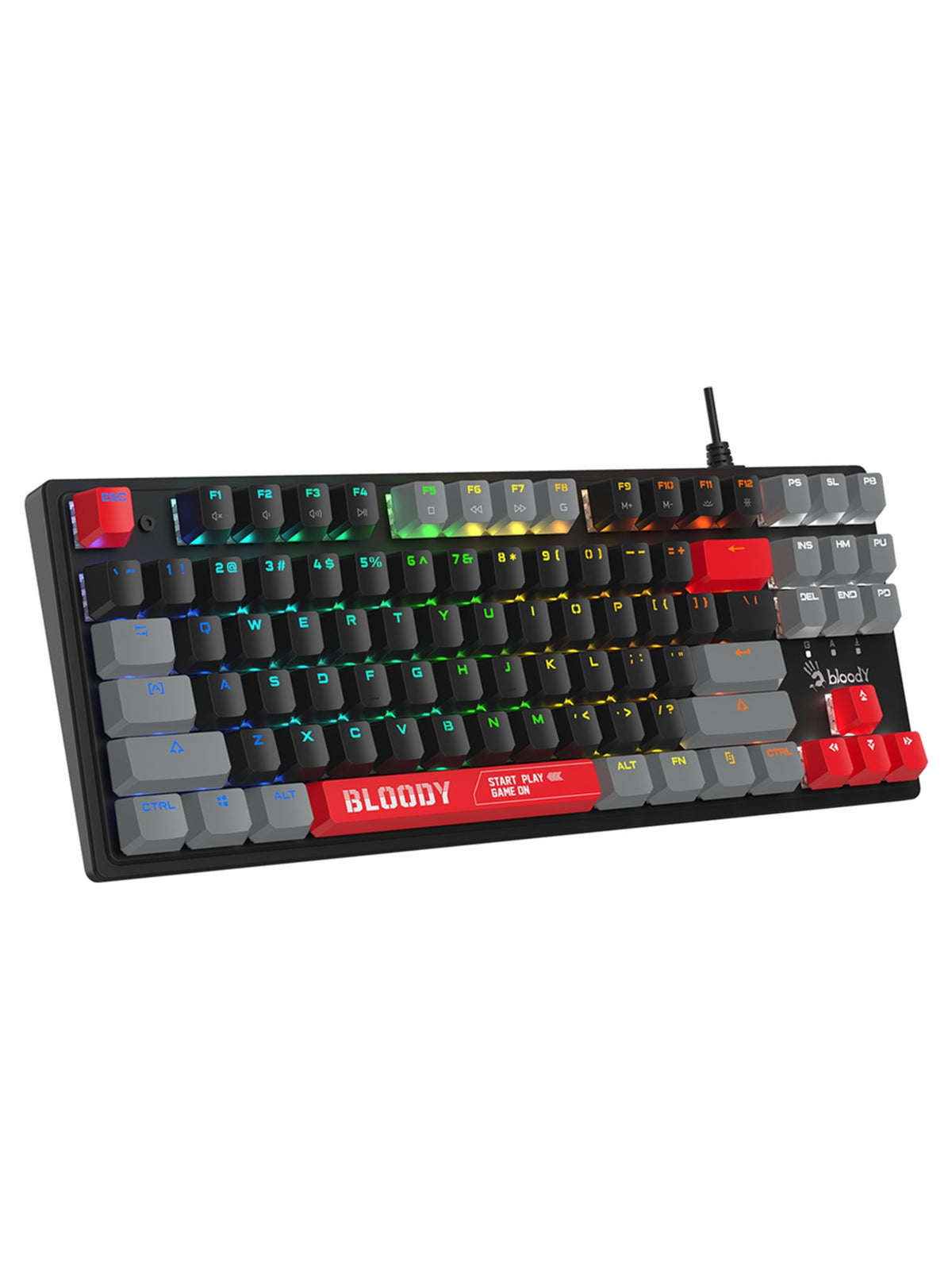Bloody S310N Mechanical Switch RGB Gaming Keyboard - view 2