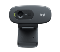 Logitech C270 Webcam Basic HD 720p video calling (Black) - view 2