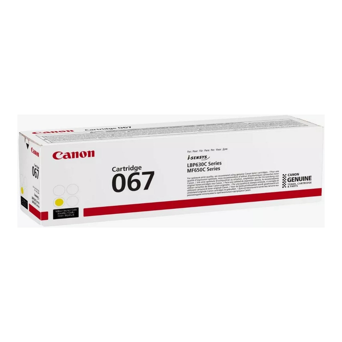 Canon Cartridge 067 Toner - Yellow