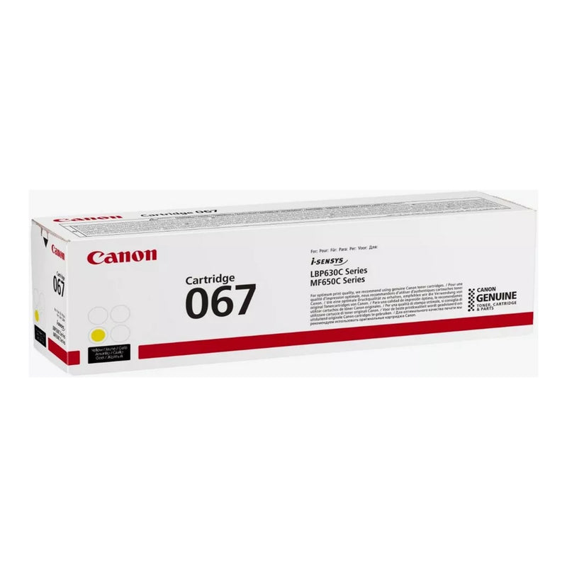 Canon Cartridge 067 Toner - Yellow