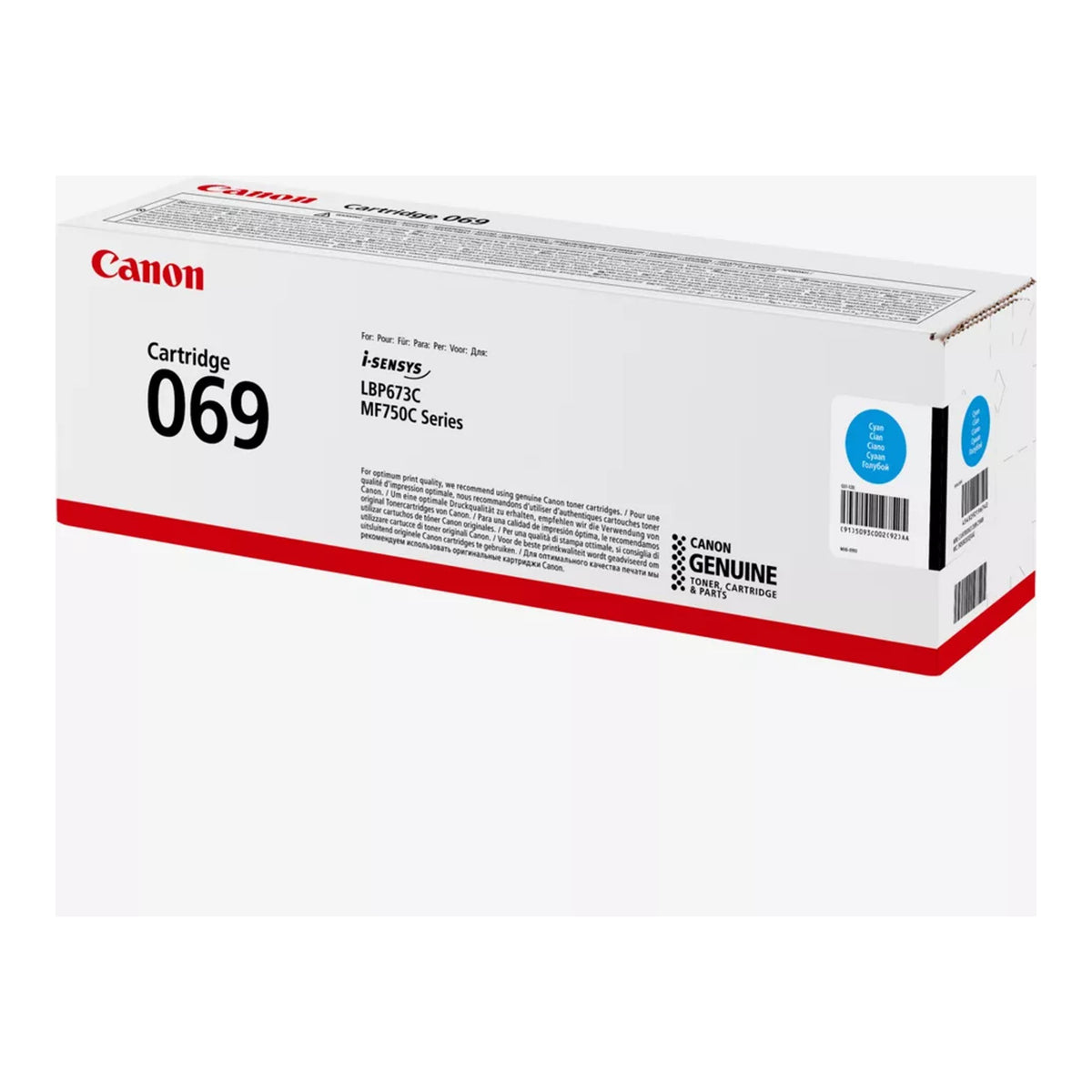 Canon Cartridge 069 Toner - Cyan
