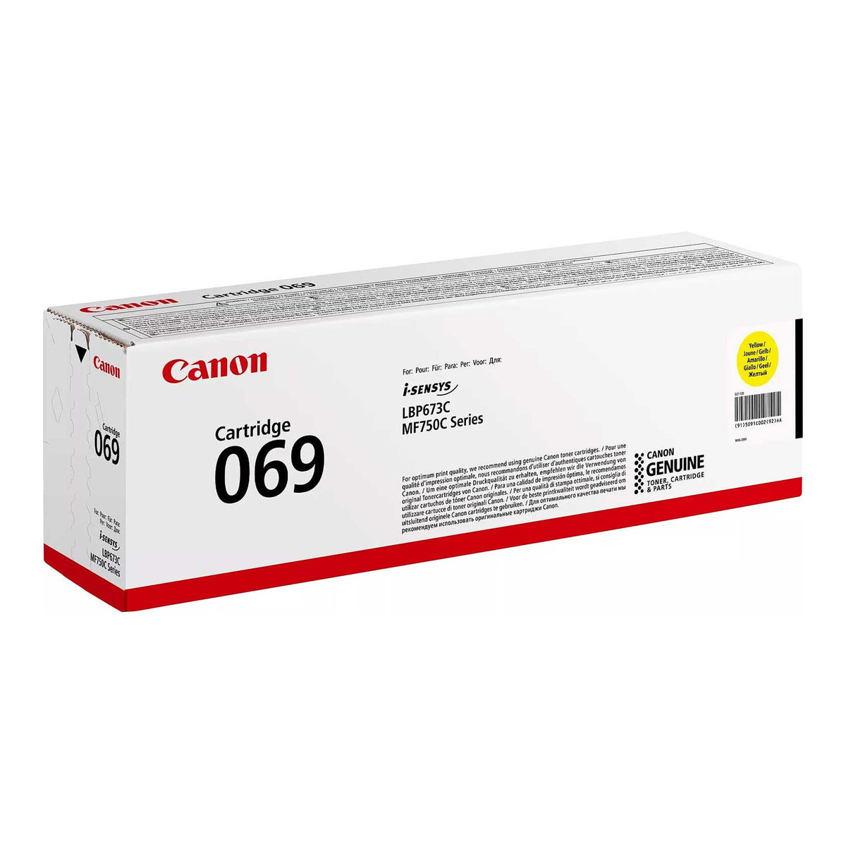 Canon Cartridge 069 Toner - Yellow