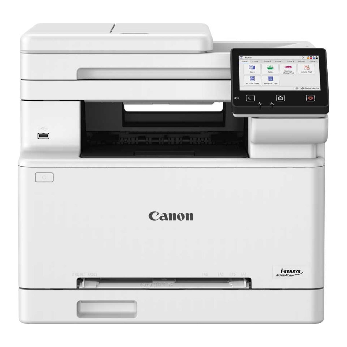Canon i-SENSYS MF664Cdw Wireless Color Laser Multifunction Printer with ADF - view 2