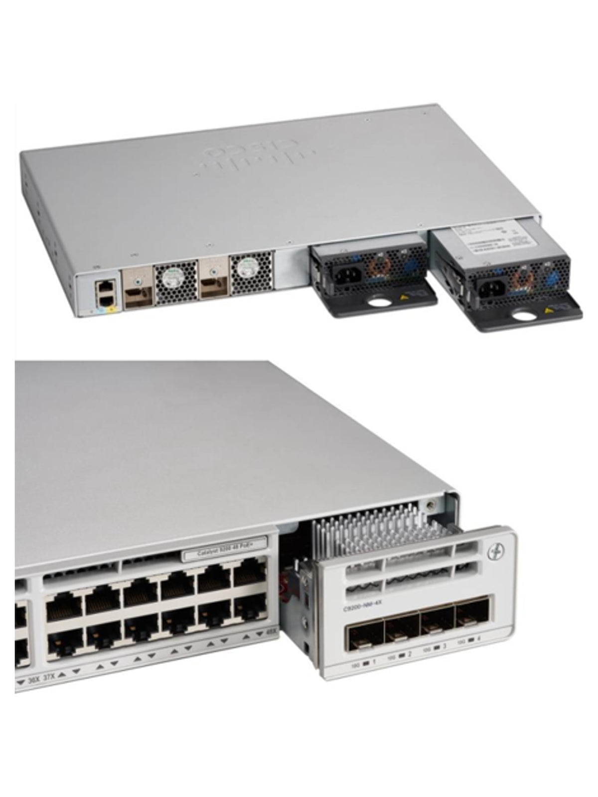 Cisco PWR-C5-1KWAC 1000W AC Config 5 Power Supply for Catalyst 9200