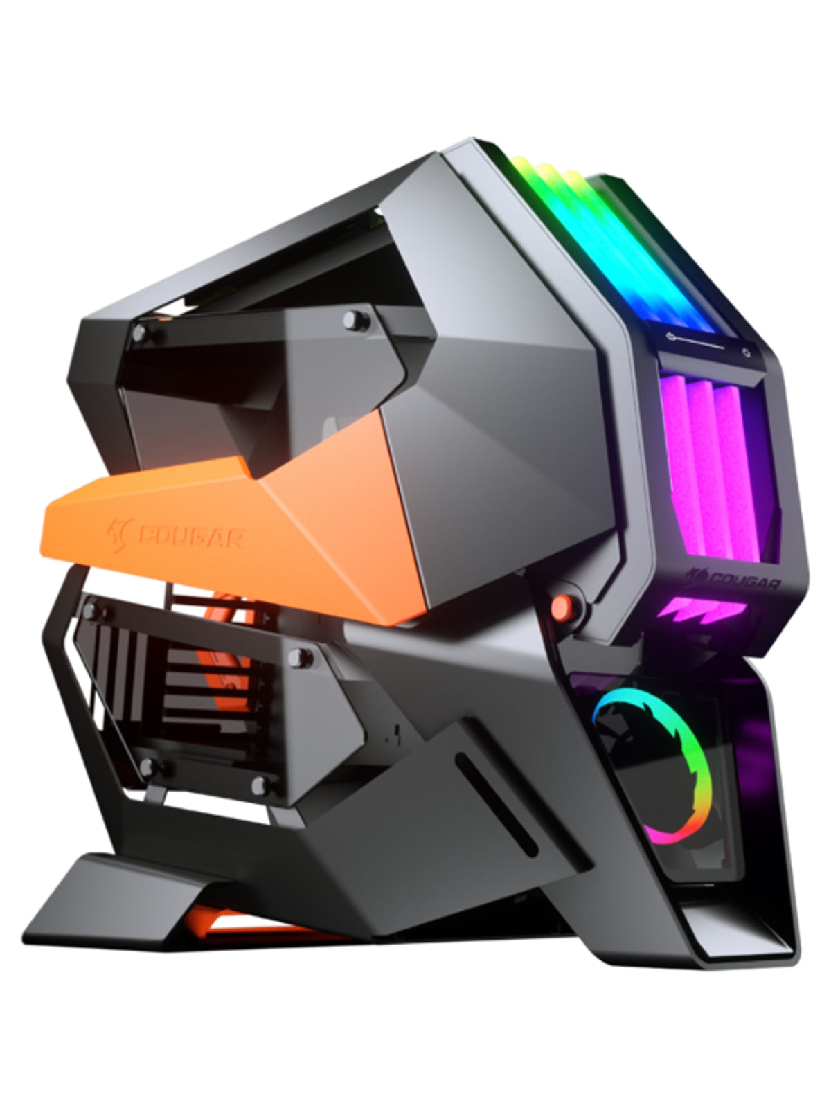 Cougar Conquer II Gaming Case with Metal Frame