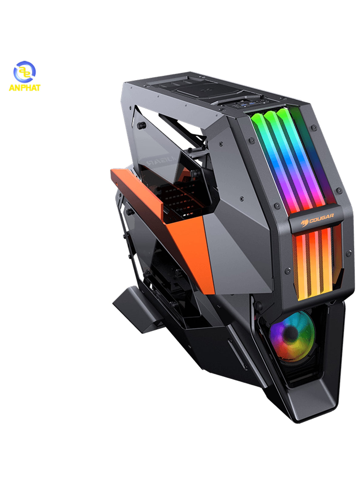 Cougar Conquer II Gaming Case with Metal Frame - view 2