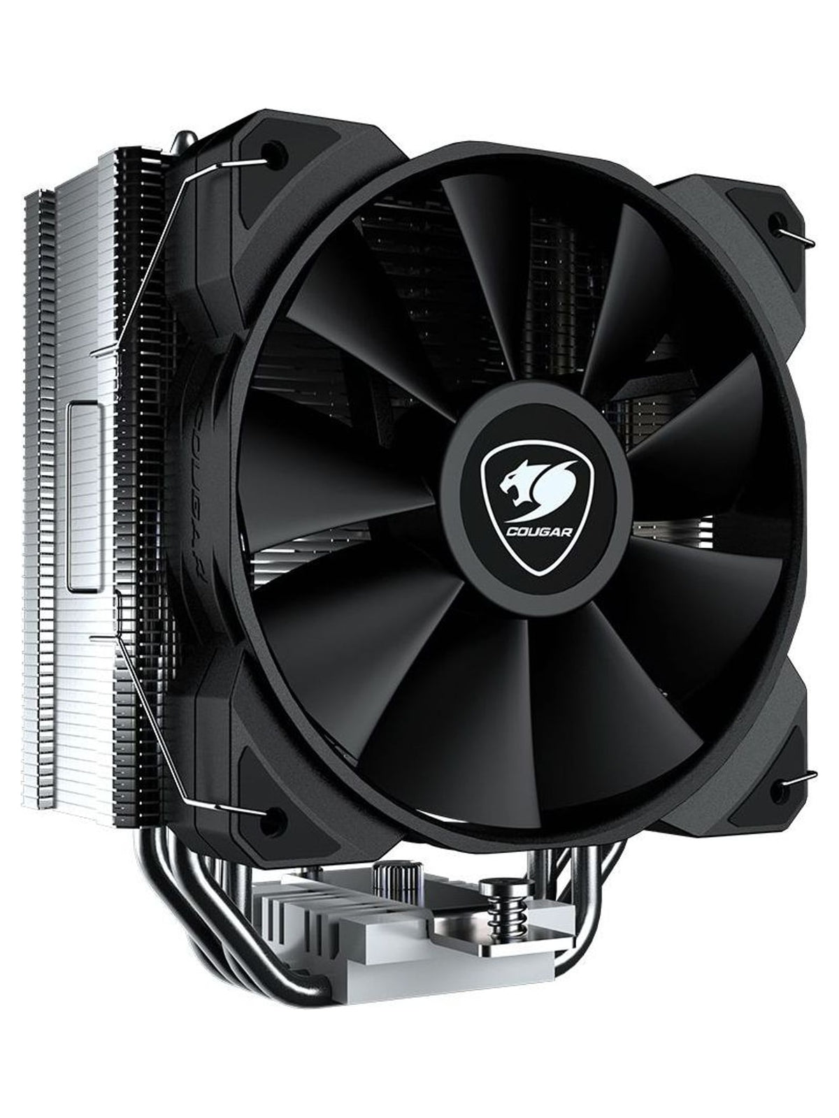 Cougar FORZA 50 Essential Single-Tower CPU Air Cooler, 4 Heat Pipes, 120mm PWM Fan