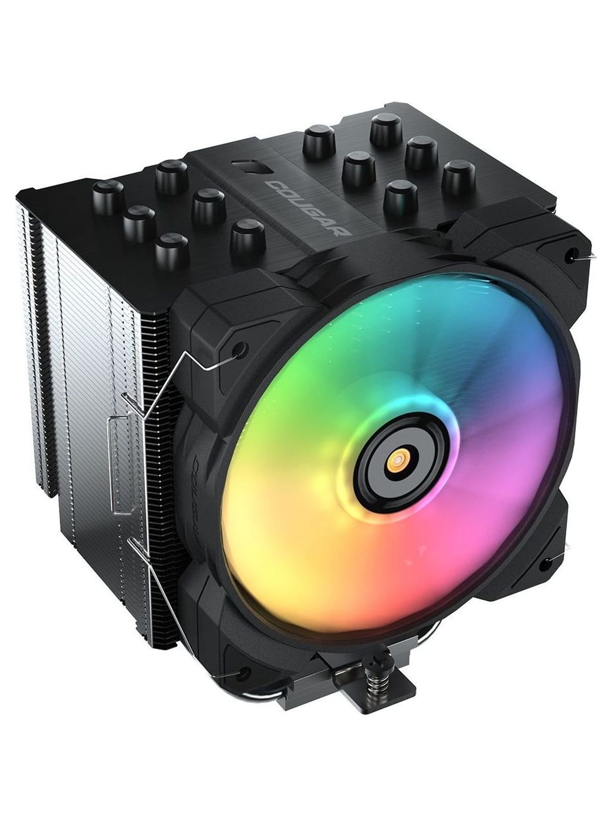 Cougar FORZA 85 ARGB Single-Tower CPU Air Cooler, 6 Heat Pipes, 120mm ARGB PWM Fan - view 2