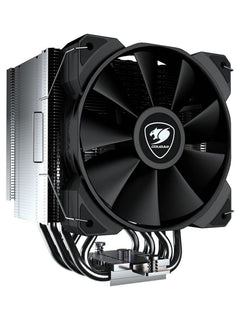 Cougar FORZA 85 Essential Single-Tower CPU Air Cooler, 6 Heat Pipes, 120mm PWM Fan