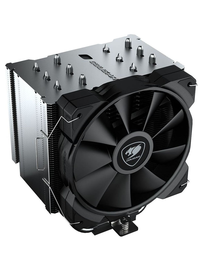 Cougar FORZA 85 Essential Single-Tower CPU Air Cooler, 6 Heat Pipes, 120mm PWM Fan - view 2