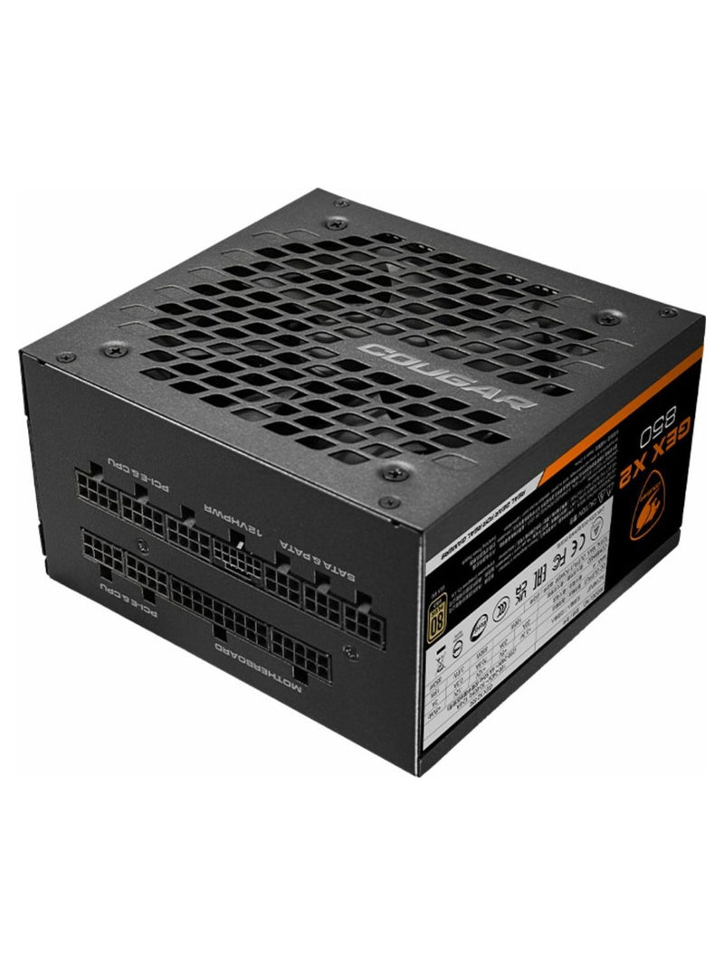 Cougar GEX X2 850W 80 PLUS Gold Fully Modular Power Supply, 12VHPWR