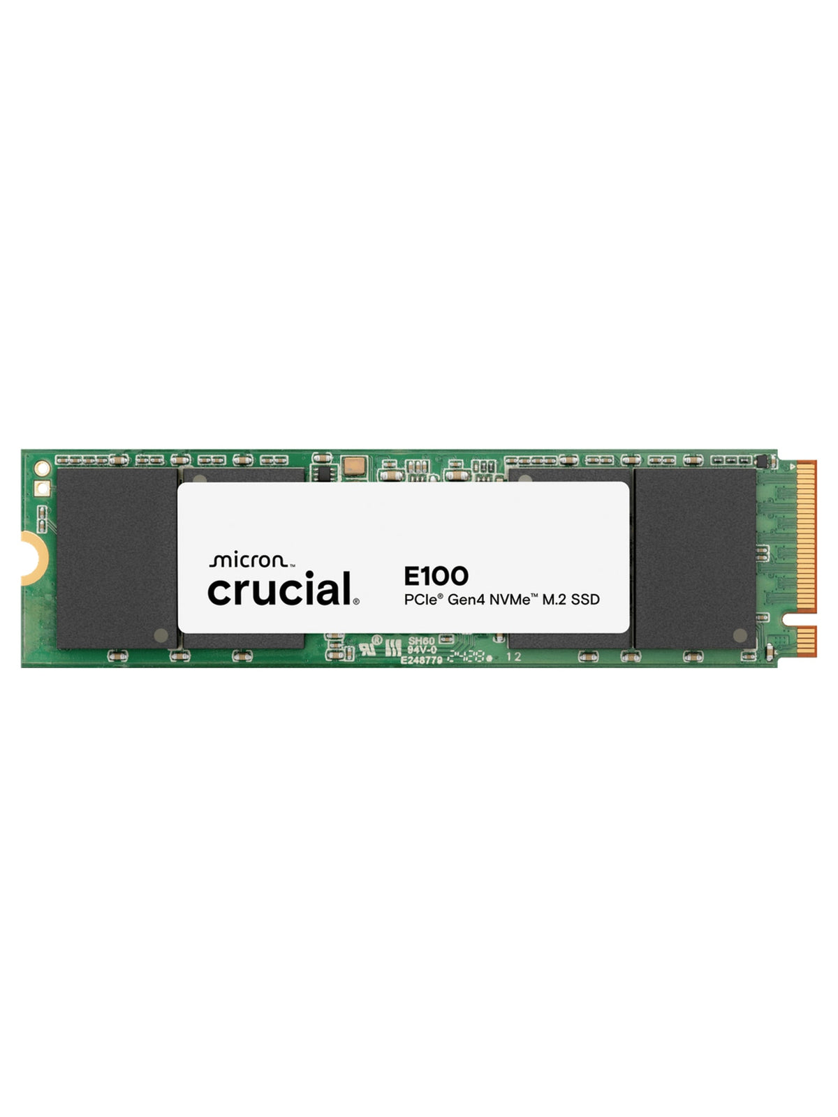 Crucial E100 2TB PCIe Gen4 NVMe M.2 2280 SSD (up to 5,000MB/s)