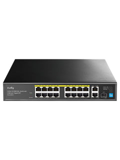 Cudy FS1018PS1 16-Port 10/100M PoE+ Switch with 2 Uplink GbE and 1 Uplink SFP Slot