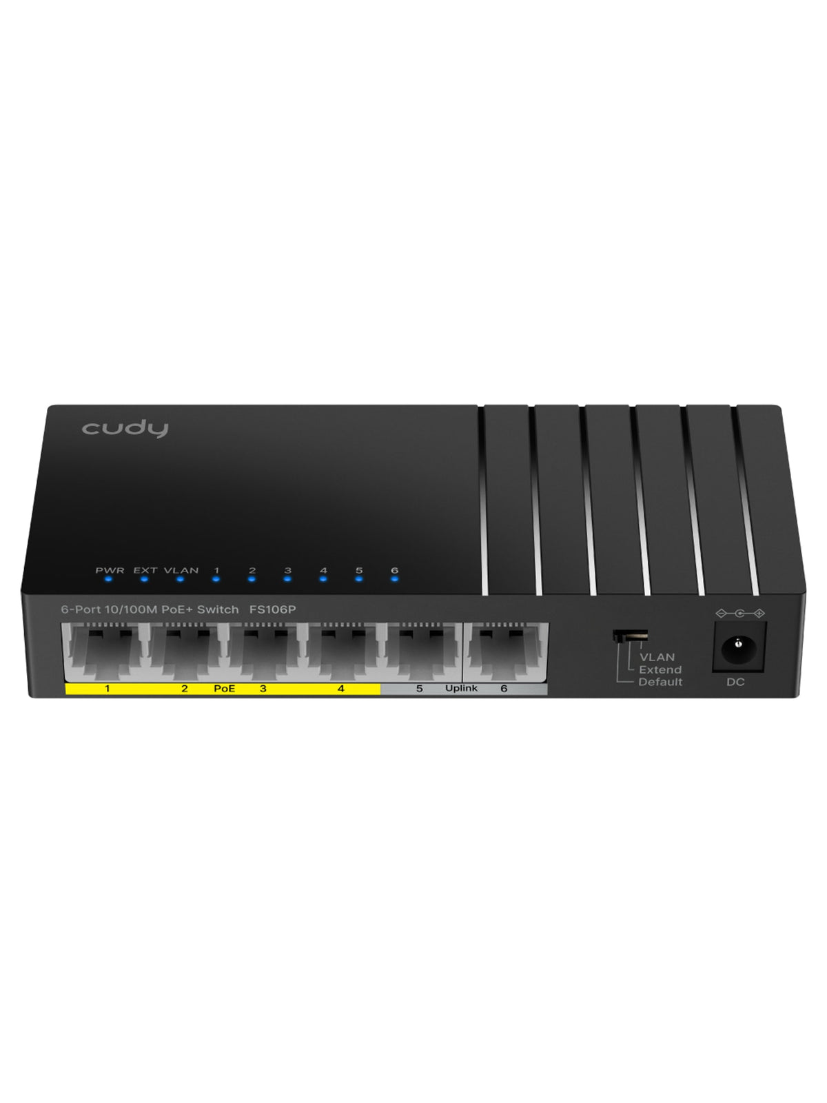 Cudy FS106P 6-Port 10/100M PoE+ Switch