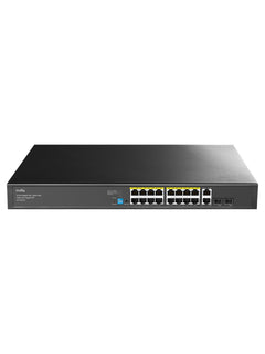 Cudy GS1018PS2 16-Port Gigabit PoE+ Switch with 2 GbE and 2 Gigabit SFP