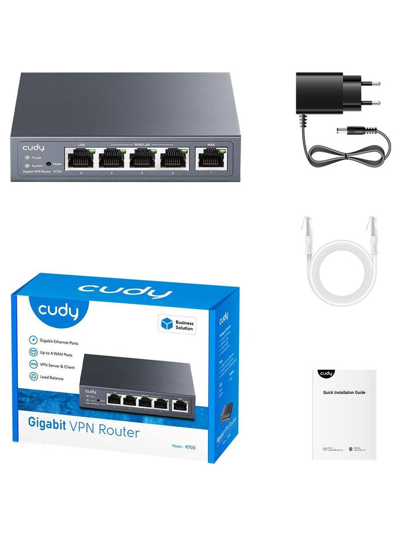 Cudy R700 Gigabit Multi-WAN Router - view 6