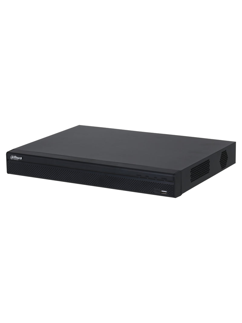 Dahua 16-Channel Lite 4K NVR, Up to 12MP, 4K HDMI, 2 SATA