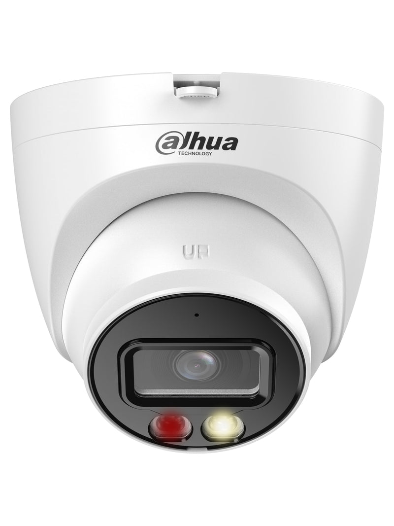 Dahua 4MP Smart Dual Light Eyeball IP Camera, 2.8mm, 30m, Built-in Mic, PoE - view 2