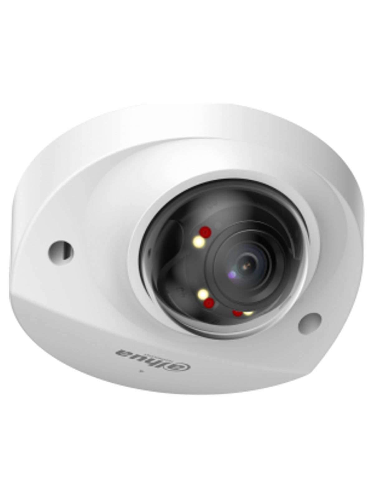 Dahua 4MP Smart Dual Light Vandal-Proof Dome IP Camera, 2.8mm, 30m, IK10, PoE