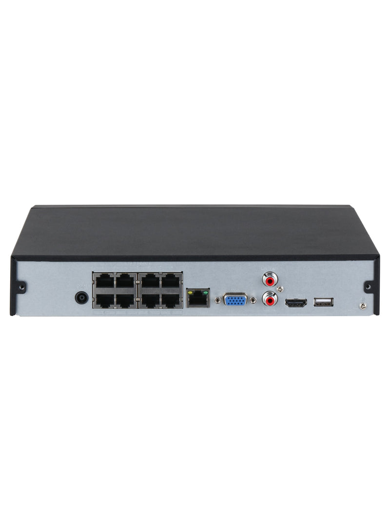 Dahua 8-Channel Lite 4K NVR, Up to 12MP, 4K HDMI, 1 SATA, 8 PoE Ports - view 3