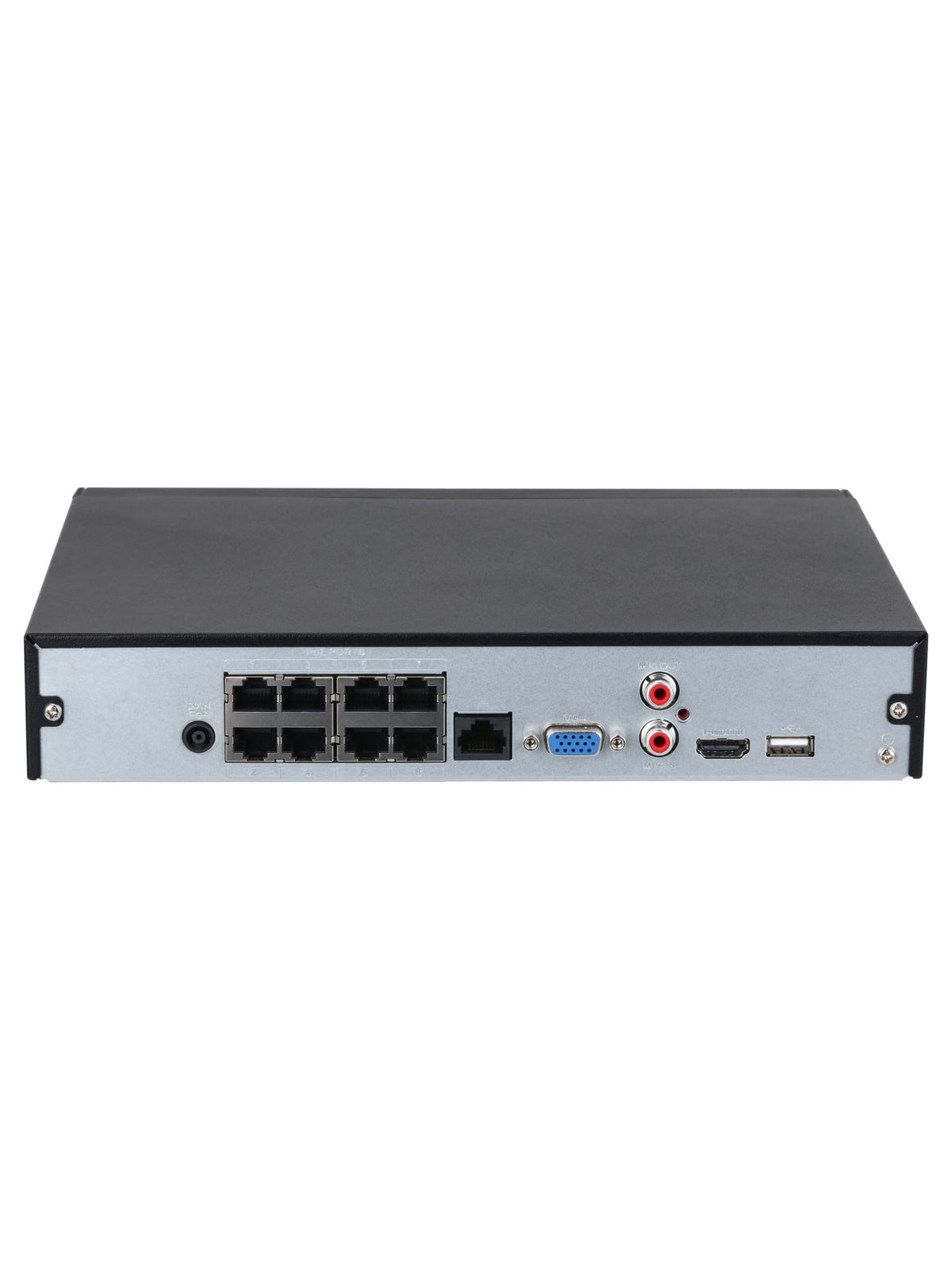 Dahua 8-Channel Lite NVR, Up to 8MP, 1080p HDMI, 1 SATA, 8 PoE Ports - view 2