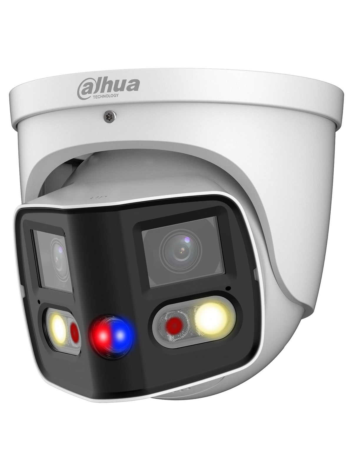 Dahua 8MP 180° Panoramic TiOC Eyeball IP Camera, Active Deterrence, PoE