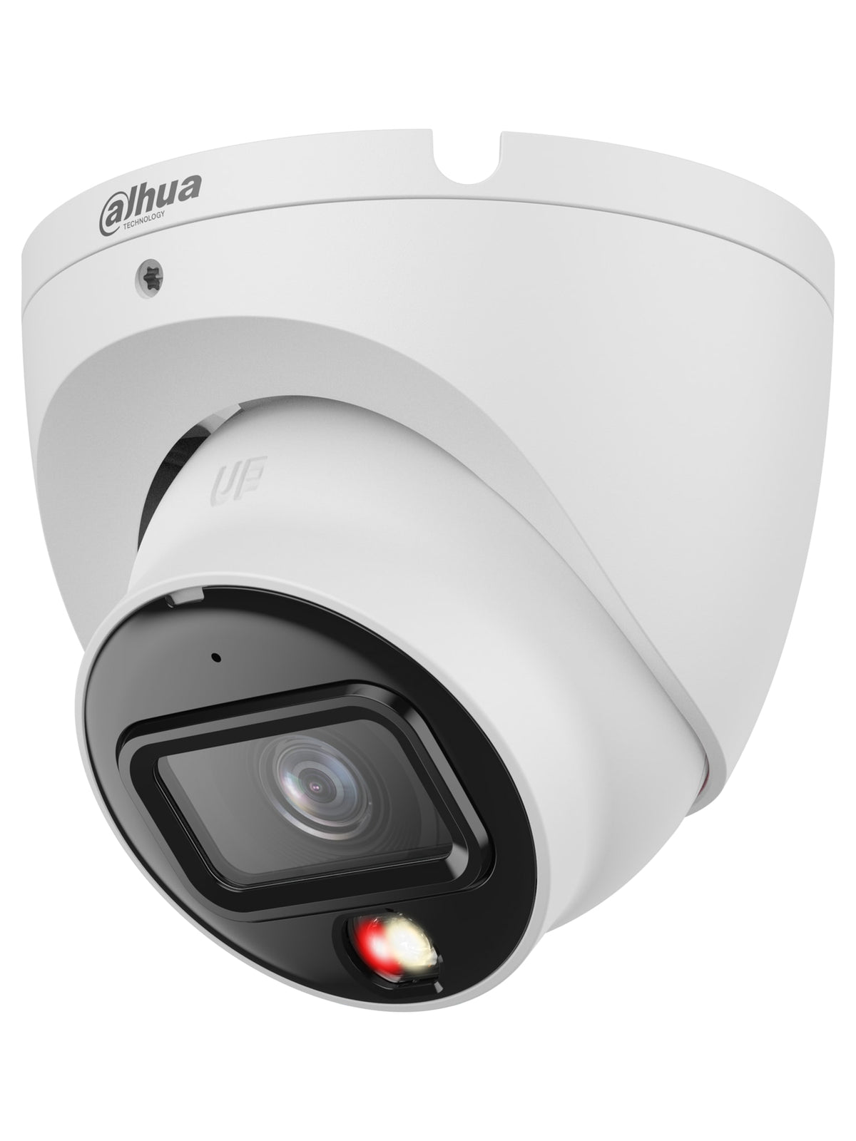 Dahua 8MP 4K Smart Dual Light Eyeball IP Camera, 2.8mm, 30m, Built-in Mic, PoE