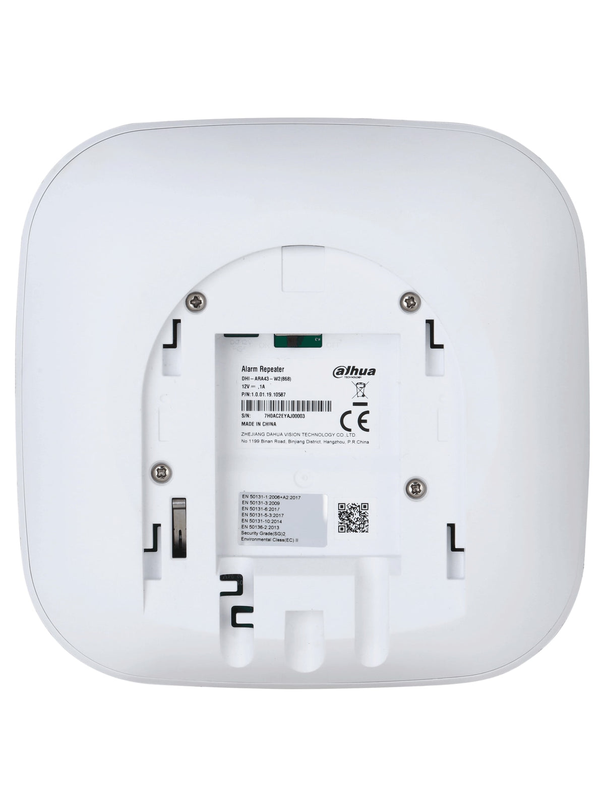 Dahua ARA43-W2 Wireless Alarm Repeater, 128 Peripherals, 868 MHz - view 3